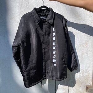 *RARE* Lord Knows Bomber Jacket - Black - M